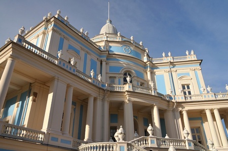 Riders Hill Pavilion. Oranienbaum. Russia のeditorial素材