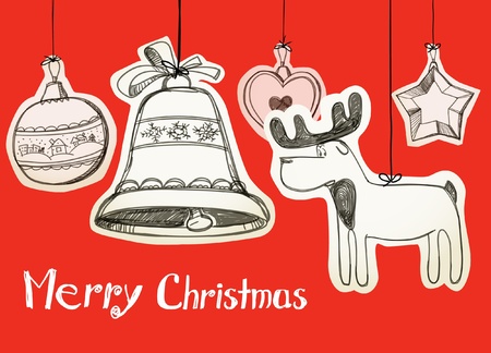 Merry Christmasのイラスト素材