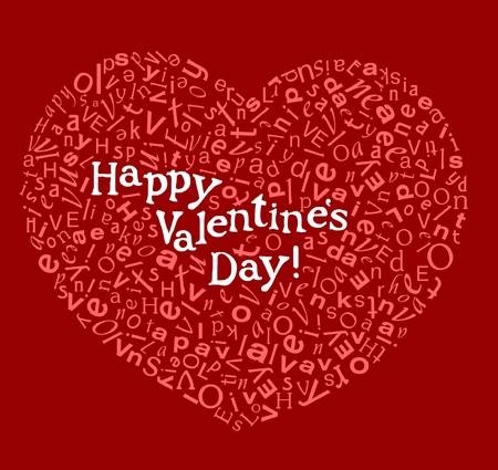 Happy valentine cardのイラスト素材