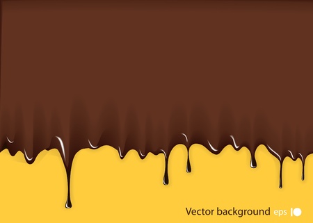 Cocolate backgroundのイラスト素材