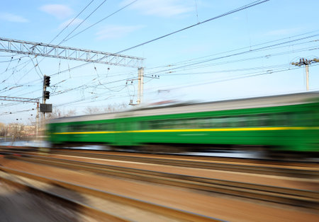 Moving train 