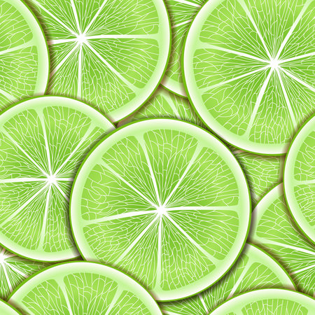 Citrus seamless background.