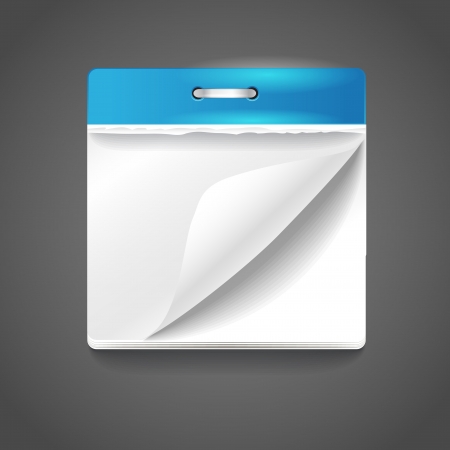 Paper diary with sunset and sunrise timeのイラスト素材