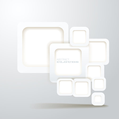 Abstract Background of boxes with blank area for any contentのイラスト素材