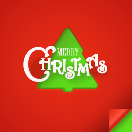 Christmas greeting card. Design elementsのイラスト素材