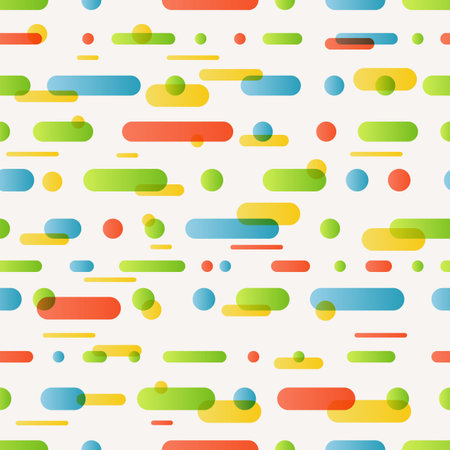 Abstract vector seamless pattern. Color abstract backgroundのイラスト素材