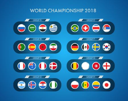 Football infographic templateのイラスト素材