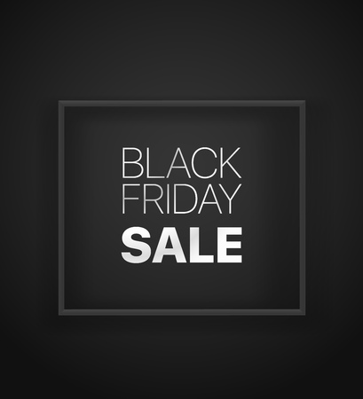 Black friday sale banner black banner.のイラスト素材