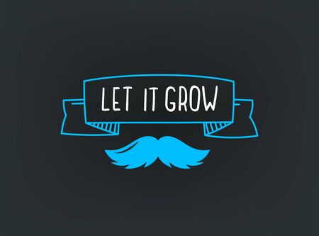 Let it grow concept. Vector card&#xD;&#xA;のイラスト素材
