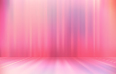 Abstract pink vbrant studio with copy space. Design product template. 3d design vector mockupのイラスト素材