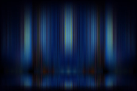 Abstract dark blue studio. Design product template. 3d vector mockupのイラスト素材