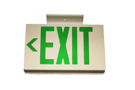 exit sign