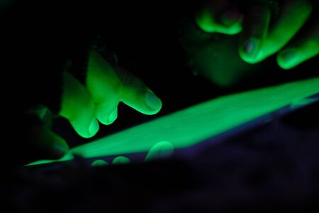 hacker stealing data, data privacy threat conceptの写真素材