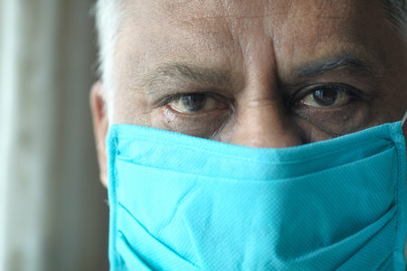 A concept of the danger of coronavirus for the elderly