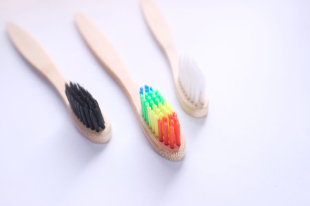 Bamboo toothbrushes for healthy teeth cleaning