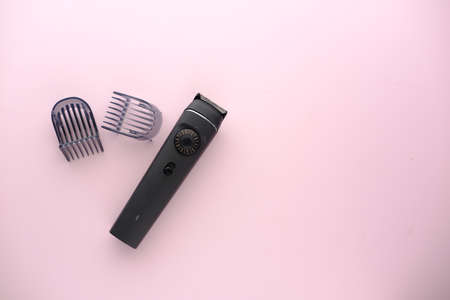 hair-clipper on close background close upの写真素材