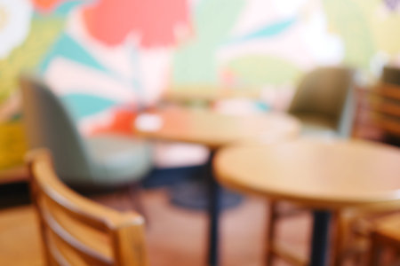 Blur coffee shop or cafe restaurant.