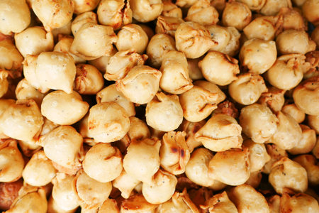 top view of many indian food singara