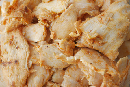 detail shot of chicken doner Kebabの写真素材