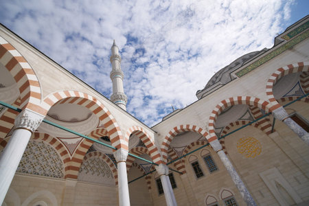Turkey istanbul 12 january 2023. Camlica Mosque largest mosque in Asiaのeditorial素材