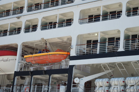 Turkey istanbul 19 june 2023. COSTA VENEZIA cruise ship in Galataport, Istanbulのeditorial素材