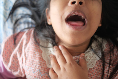child got flu allergy sneezing and cough