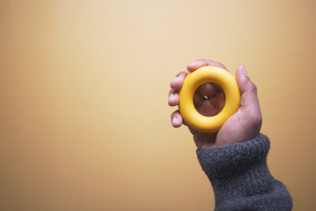 Hand and Finger Strengthening Exercisesの写真素材