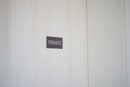 Private Door Sign A Clear Emphasis on Privacy and Exclusivity for Your Space and Environment