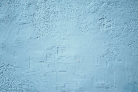 Textured Light Blue Wall Ideal for Creating Stunning Backgrounds and Unique Designsの写真素材