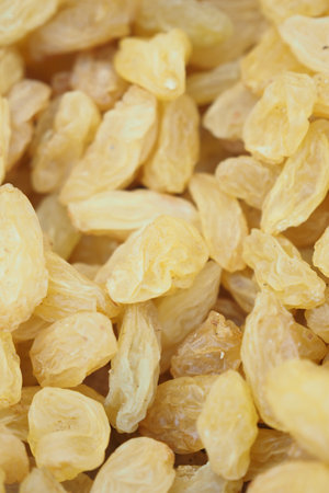 CloseUp of Golden Raisins A Healthy Snack Option for All to Enjoyの写真素材