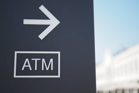 This is an ATM Location Sign designed for Easy Access and Convenience