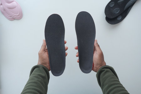 croissants in a bakery settingの写真素材