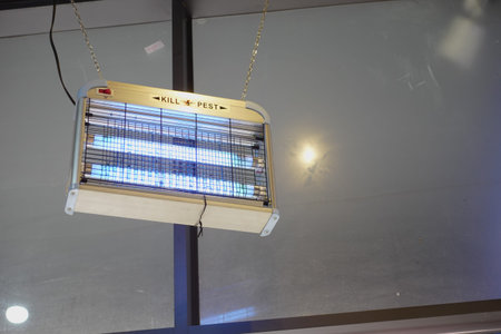 Efficient pest control device used in indoor settings for safetyの写真素材