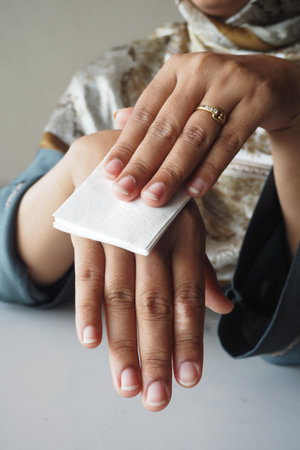 Applying a traditional method for skin care and beauty