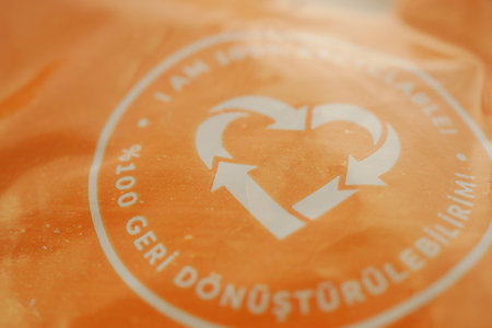 Promotional packaging showcasing sustainability initiative