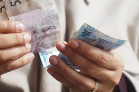 Counting cash in a local market setting