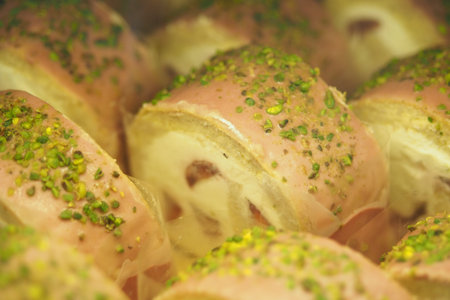 Delightful sweets made with nuts and creamy filling