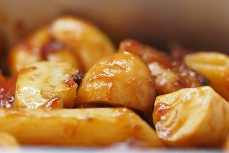 Golden Brown Roasted Potatoes With Crispy Edges