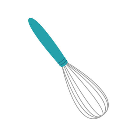 Egg whisk. Cartoon vector illustration isolated on white backgroundのイラスト素材