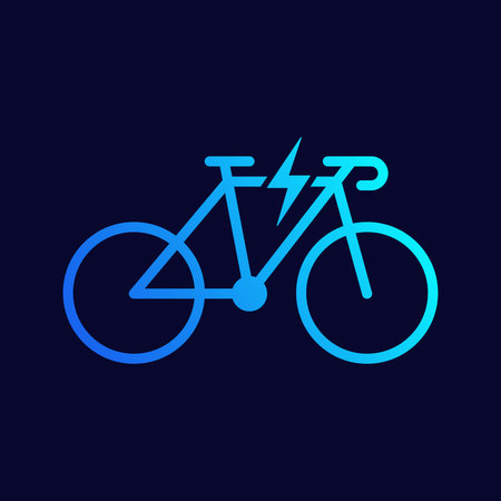 Charge Parking Eco Electric Bicycle Silhouette Icon. Ecology Ebike Environment Transportation Icon....