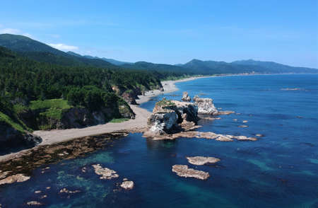 sunny day, Cape Bird from a heightの写真素材