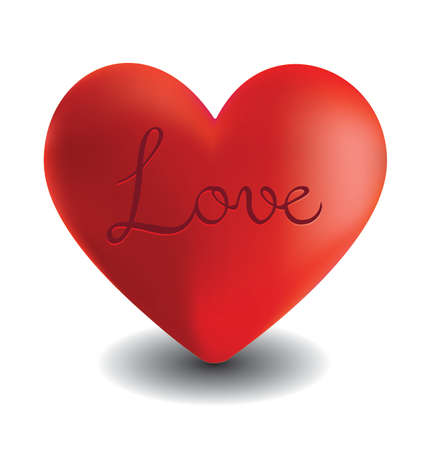 Love heartのイラスト素材