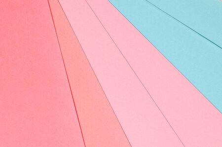 background of colored paper geometric shapes. Vivid template.の写真素材