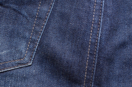 Macro photo of fabric pattern, close up of textile clothing.
