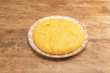 Spanish omelette of the most popular in tapas restaurants