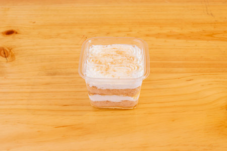 Latin American tres leches cake consisting of a sponge cake bathed in three types of milk:...