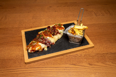 prepared in a very simple way, first it is battered to make it crispy and then it is cooked in the...