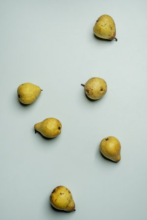 The pear is one of the fruits that is best tolerated by the body and one of the fruits that produces the least allergies, it has a high water contentの写真素材