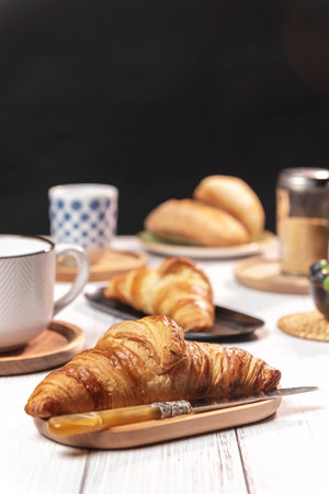 There are also more gourmet options, such as tall jams or berry jamsの写真素材