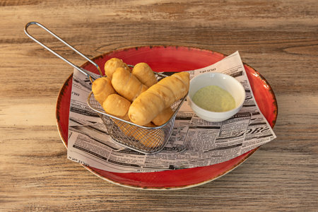 Teques is kneaded until it has a soft and elastic consistency